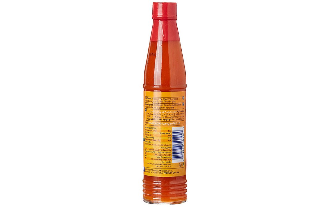 American Garden Hot Sauce Louisiana Style   Bottle  88 millilitre